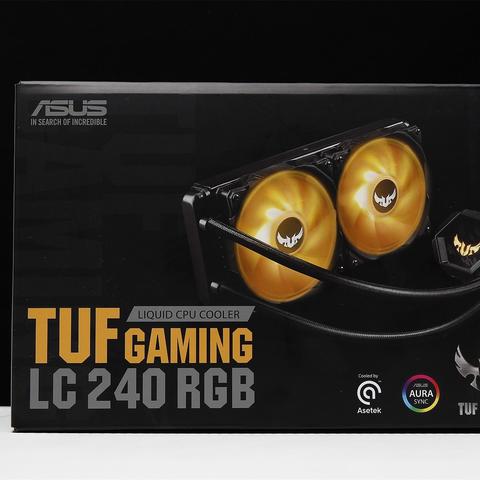 TUF GAMING LC 240 RGB 水冷开箱分享