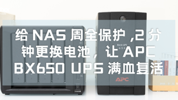 NAS折腾笔记 篇三：给NAS周全保护，2分钟更换电池，让APC BX650 UPS满血复活 