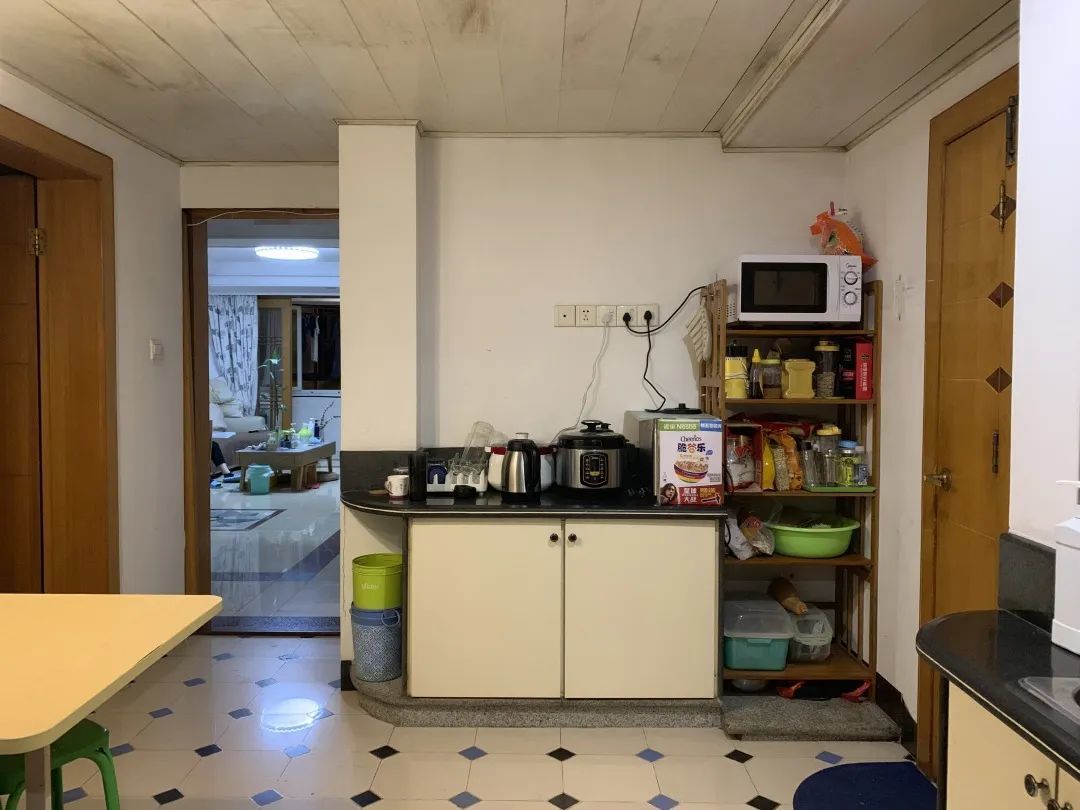 不能拆改她用几组柜体将110㎡老旧二手房变成超实用清新婚房