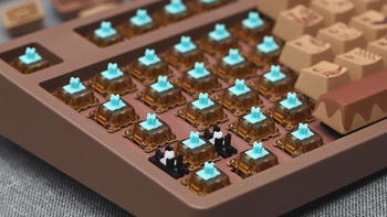 速评 篇二十二：上了新口味的黑爵巧克力机械键盘 