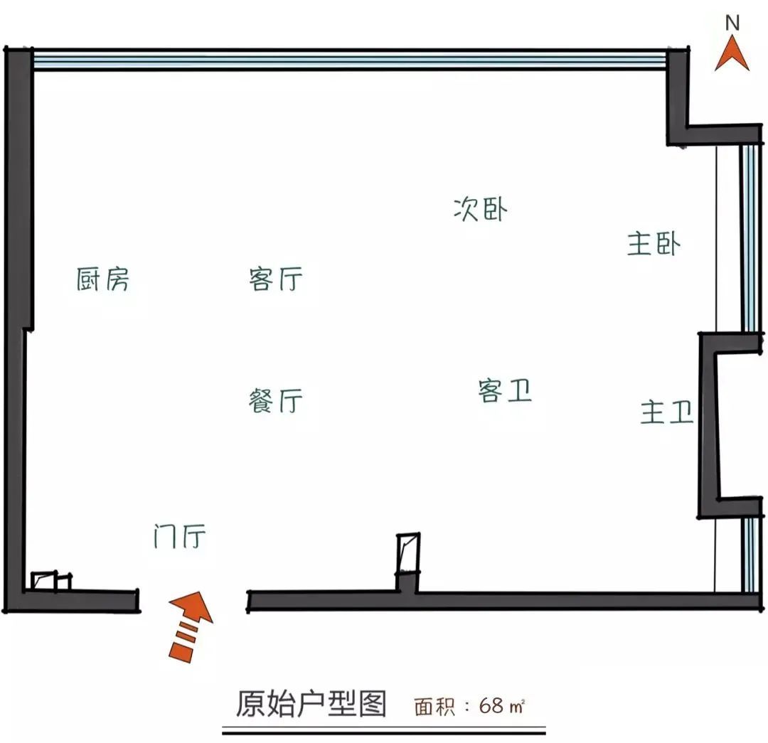 北京一家人，用20万打造“世外桃源”，110㎡三居室通透敞亮、超级治愈～