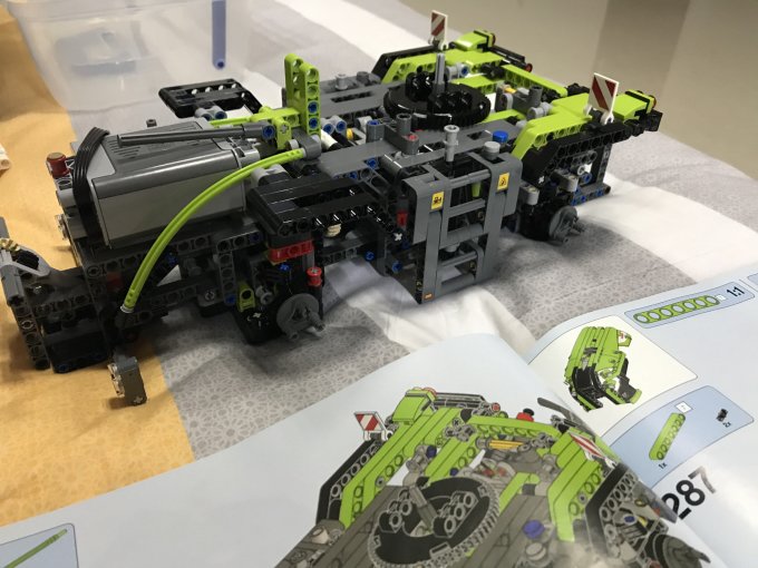 乐高42054克拉斯拖拉机