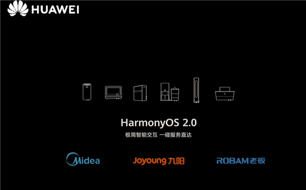 华为鸿蒙OS 2.0首批产品落地，美的、九阳、老板将首发推出相关智能产品