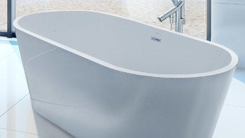 惠达悦享系列家用浴缸：亚克力薄边设计，空间更大还保温