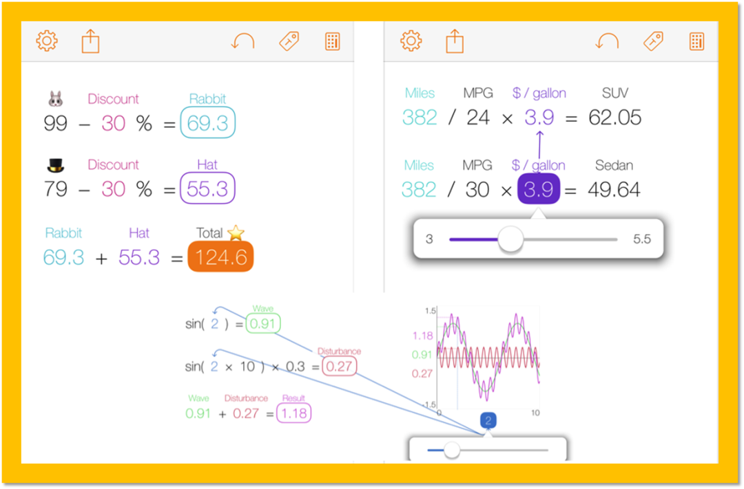 数据生成过程一目了然，更适合工作用的高效便携「计算器」App #Tydlig