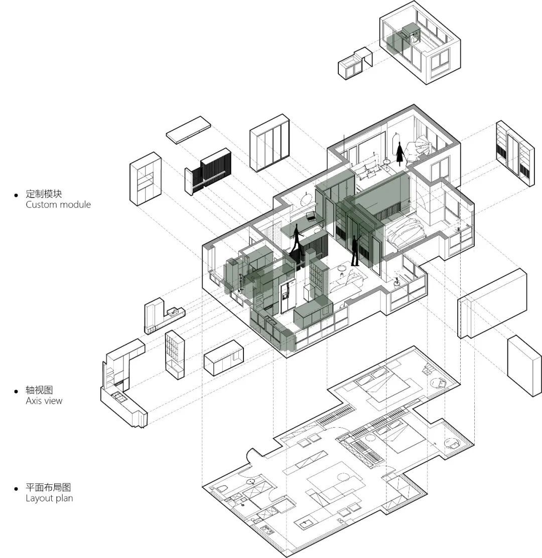 丁克夫妻的理想家，把色彩运用到极致，租住两用，开启「居住3.0模式」