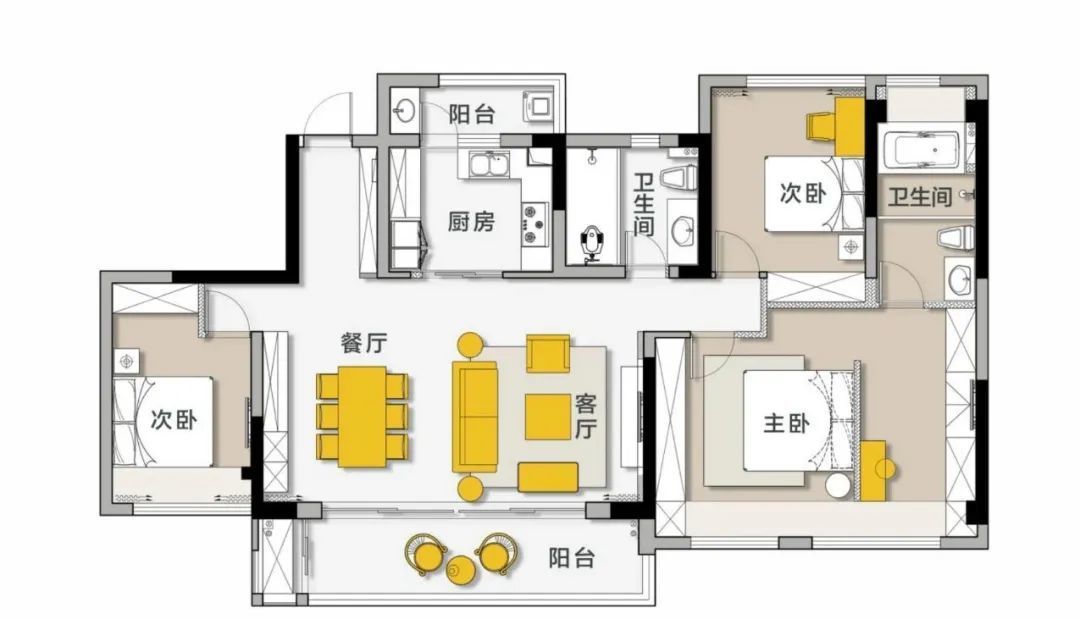 150㎡舒适现代风，打造集书房、观影、游戏于一体的时髦空间