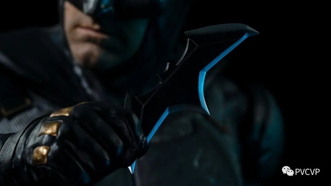 开天1:1蝙蝠侠半身像首发到货开箱 铂金硅胶+义眼+植须+碳纤装甲