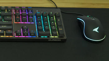 酷炫RGB，配置超给力：杜伽LEO 600 Nebula游戏鼠标 开箱简评