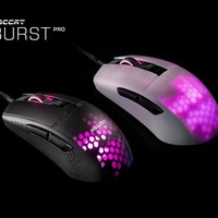 ROCCAT冰豹 发布Burst Pro和Burst Core游戏鼠标，轻量化设计、泰坦微动