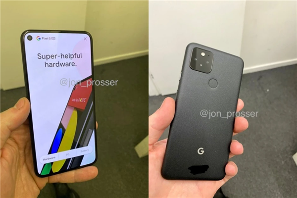 谷歌首款5G手机Pixel 5真容曝光