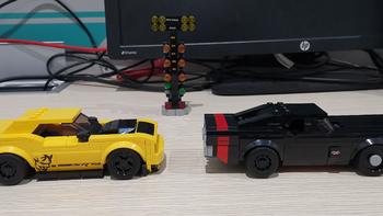 LEGO 乐高 赛车系列 75893 2018道奇挑战者和道奇战马