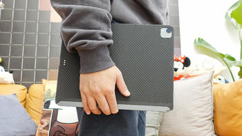 iPad Pro必备好物：兼容妙控，PITAKA iPad Pro芳纶纤维保护壳