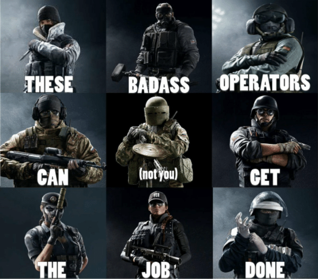 彩虹六号的吉祥物机枪哥终于得到了史诗级加强