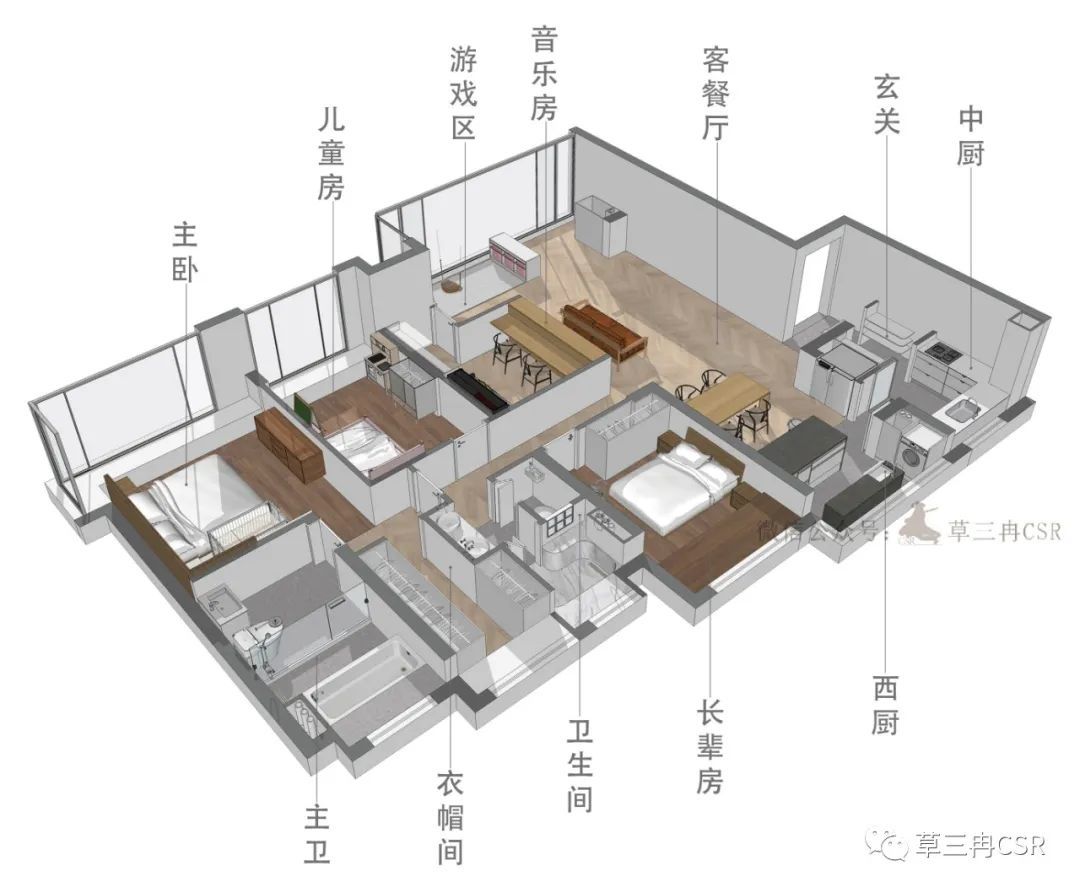 精装房の逆袭，三代同堂也能各自欢喜的家