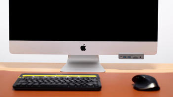 适配iMac的扩展坞——海备思H61 Type-C USB3.0 SD读卡器七合一扩展坞