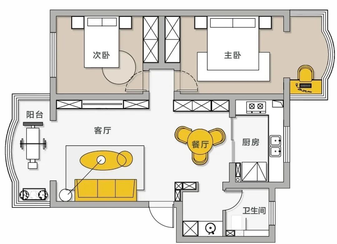 89㎡二手房改造，塞下超多储物，有娃家庭也能一点都不乱！