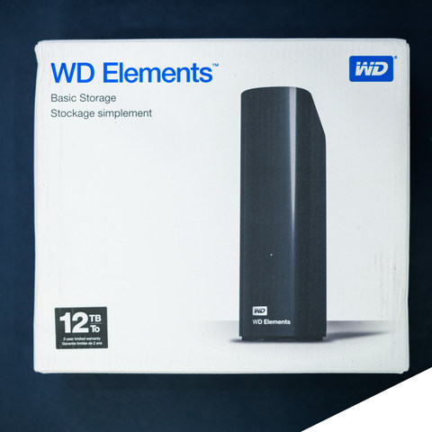 顺利下车！Western Digital 12TB Elements 桌面移动硬盘开箱