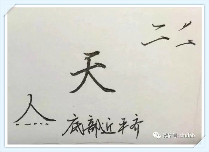 这份硬笔行楷常用字教程,练字你一定用得上