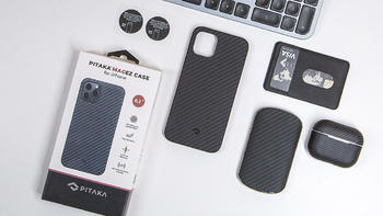 兼容Magsafe的 PITAKA iPhone 12磁吸凯夫拉手机壳开箱分享