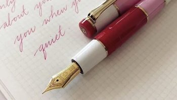 钢笔也能秀恩爱？看上去就甜甜的写乐钢笔！