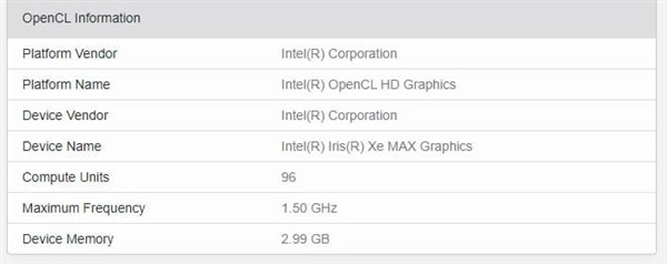 Intel 锐炬 Xe Max 独显性能曝光，略好于 NVIDIA MX330