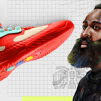 BOOST+LIGHTSTRIKE双重缓震：adidas 阿迪达斯 HARDEN VOL. 5 哈登签名球鞋 即将发售