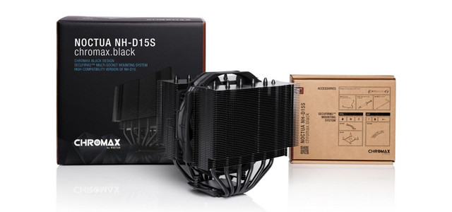 暗黑风冷家族再添新丁：猫头鹰发布NH-D15S、NH-U9S chromax.black散热器