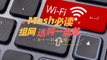 双十一你的mesh攻略来啦！mesh组建、选购一条龙！