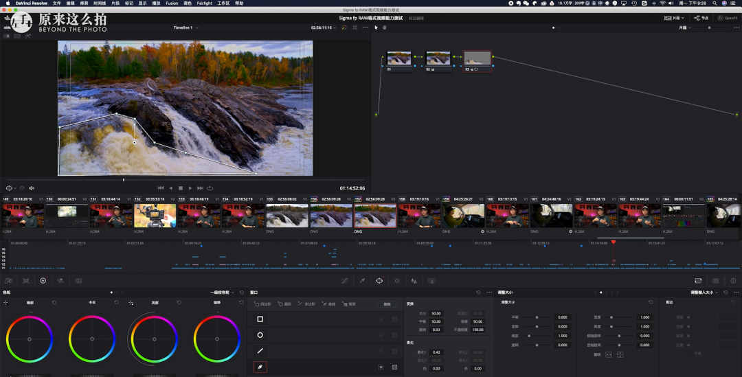 4K RAW离你有多近？——适马fp Cinema DNG视频枫叶大作战