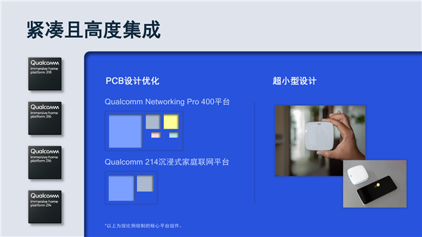 高通发布四款“沉浸式家庭联网平台”，小巧紧凑、稳定智能