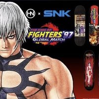 重返游戏：SNK授权滑板品牌HN推出拳皇97联名滑板！