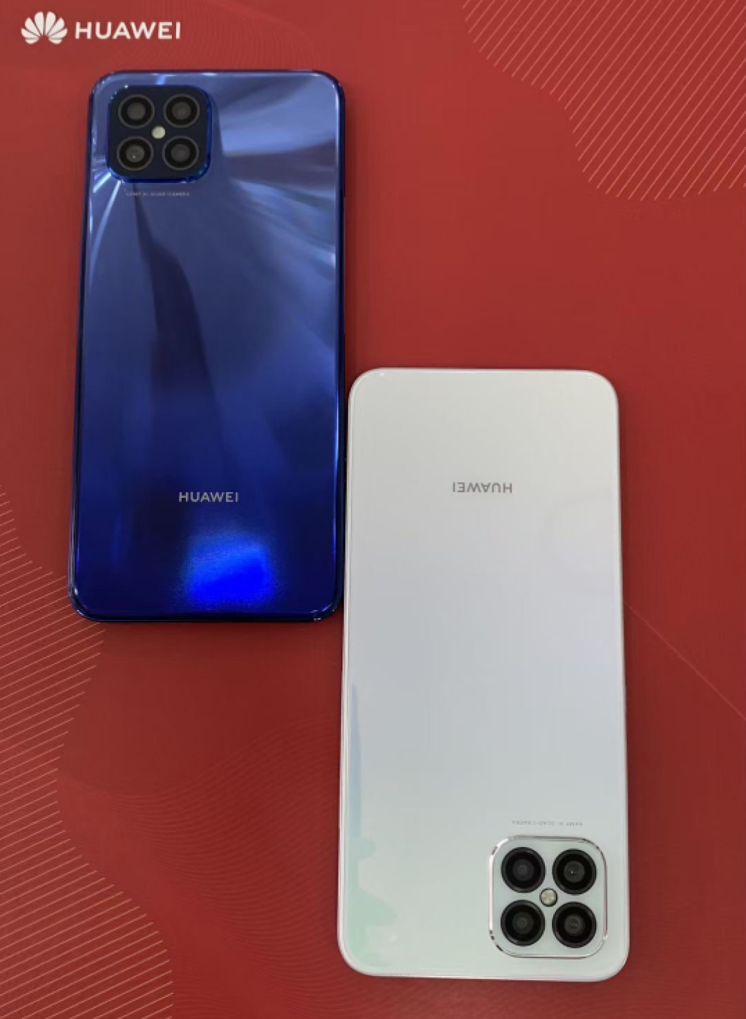 华为nova8 se真机曝光:直角中框设计,后置6400万"浴霸"四摄,支持66w