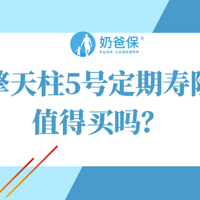 擎天柱5号定期寿险值不值得买吗？要注意什么问题？