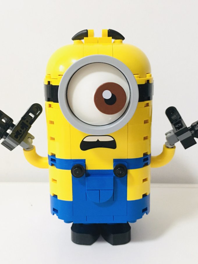 乐高拼插积木怎么样 百变造型,百变乐趣—乐高75551小黄人_什么值得买