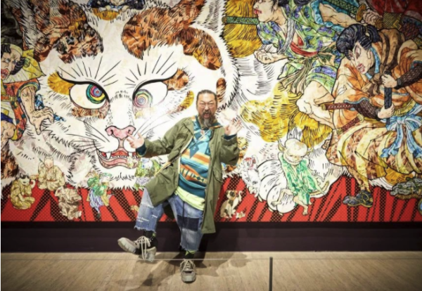 村上隆 版画『初恋／共进晚餐』 村上隆 版画『初恋／共进晚餐』 村上隆「初恋そして我思う、今夜の