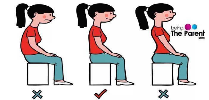 坐姿不好体态、健康影响大！如何帮助孩子保持一个好的坐姿～