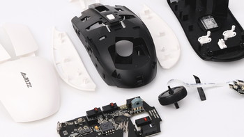 图解装备 篇四十四：有实力无名气的无线游戏鼠标黑爵i303pro拆解 