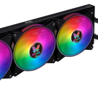 振华发布首款风冷和水冷散热器，绚丽RGB背光，水冷可支持AMD撕裂者平台