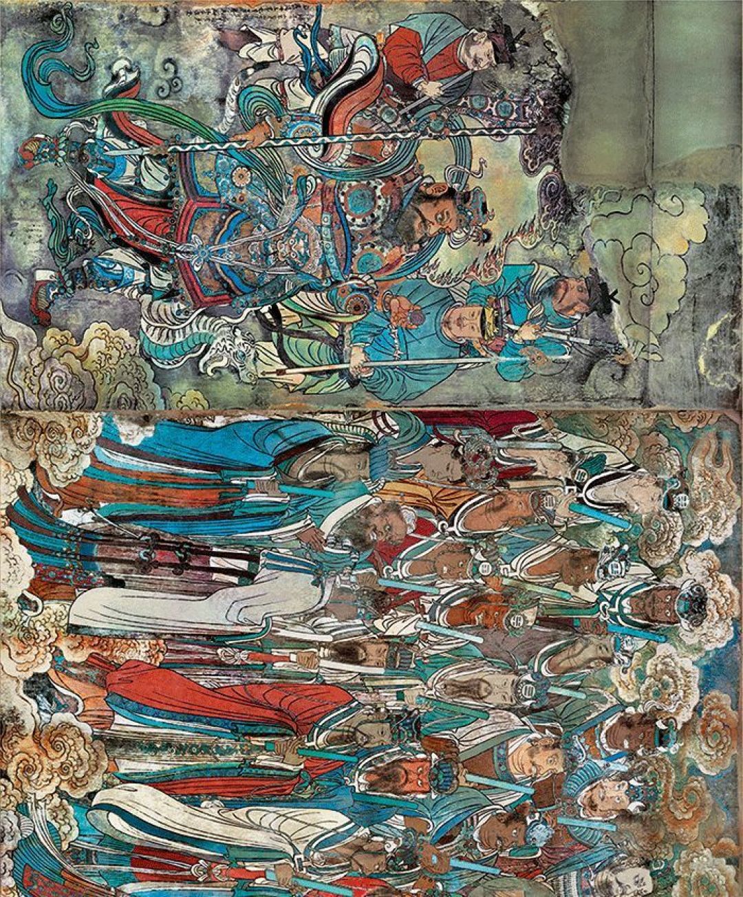 200个高清细节，带你看懂中国绘画史上的奇迹「永乐宫壁画」