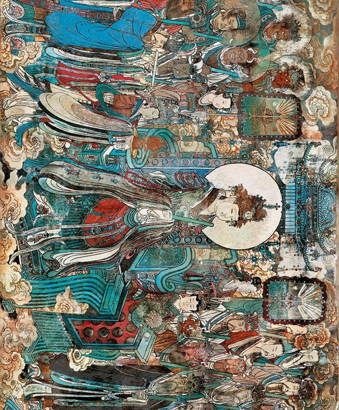 200个高清细节，带你看懂中国绘画史上的奇迹「永乐宫壁画」
