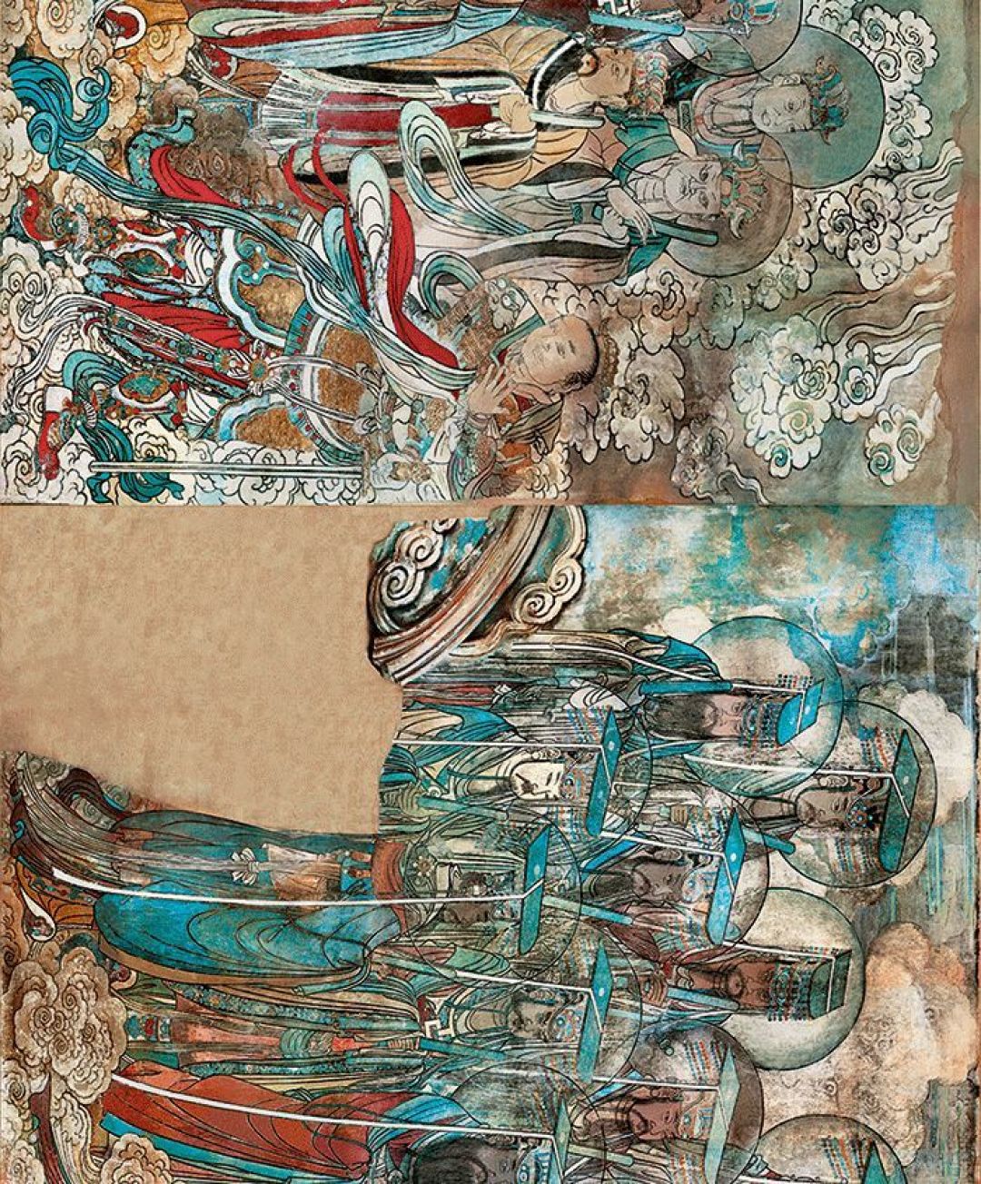 200个高清细节，带你看懂中国绘画史上的奇迹「永乐宫壁画」