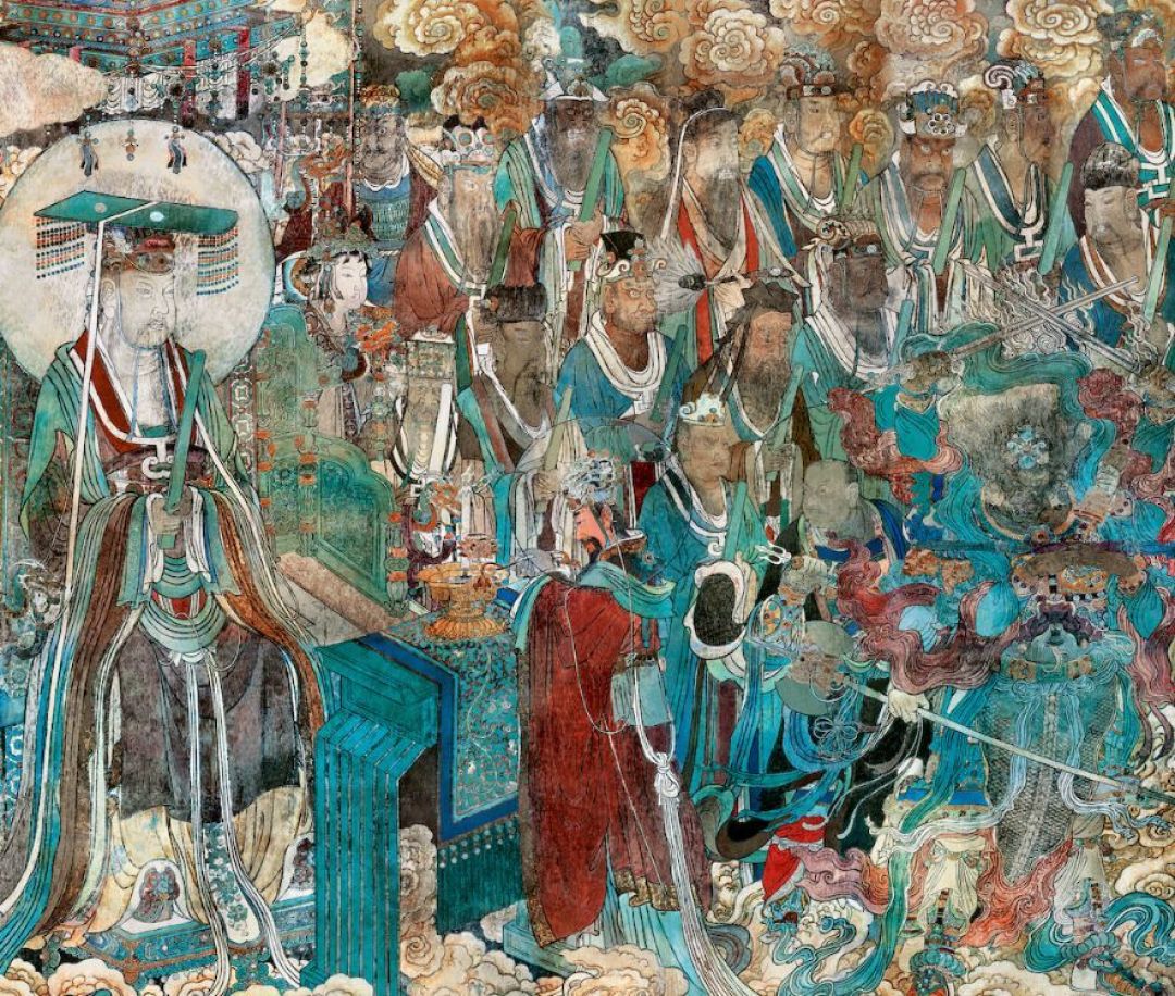 200个高清细节，带你看懂中国绘画史上的奇迹「永乐宫壁画」