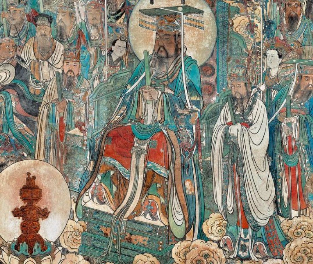 200个高清细节，带你看懂中国绘画史上的奇迹「永乐宫壁画」
