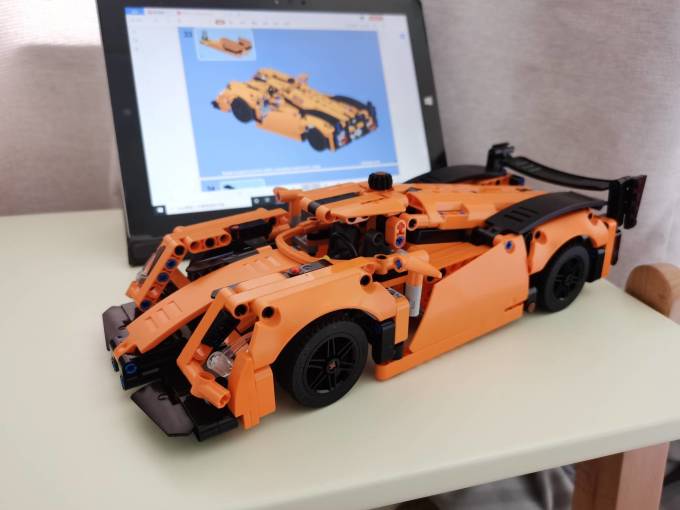 乐高拼插积木怎么样 乐高42093雪佛兰zr1改装款_什么值得买
