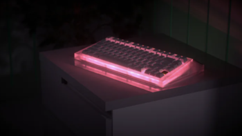 怒喵科技 发布新款CYBERBOARD 冰霜圣诞版键盘，售价约3300元圣诞前开售