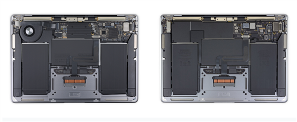 一半芯片、一半内存：iFixit 拆解新 MacBook，苹果 M1 芯片首露真容