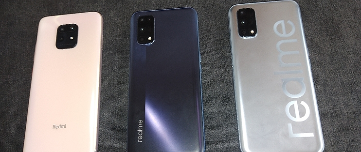 真我realme q2，realme v5，红米10x 5g简单对比_安卓手机_什么值得买