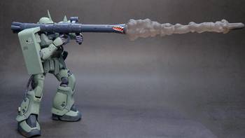 Bandai Robot魂 MS-06F-2 扎古II F2 A.N.I.M.E 简单改造