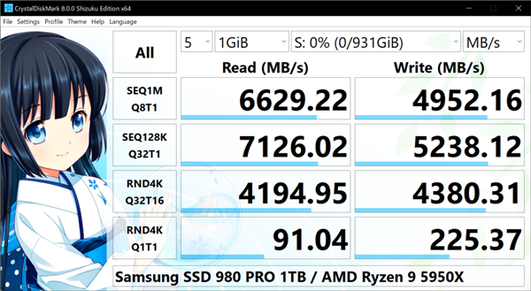 SSD跑分检测工具CrystalDiskMark 8.0正式版发布